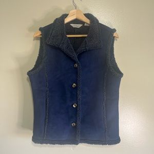 L.L. Bean fleece-lined winter vest